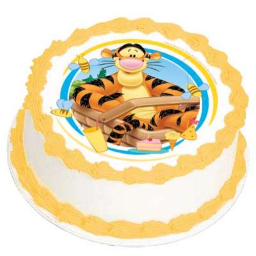 Tigger Edible Icing Image - Click Image to Close